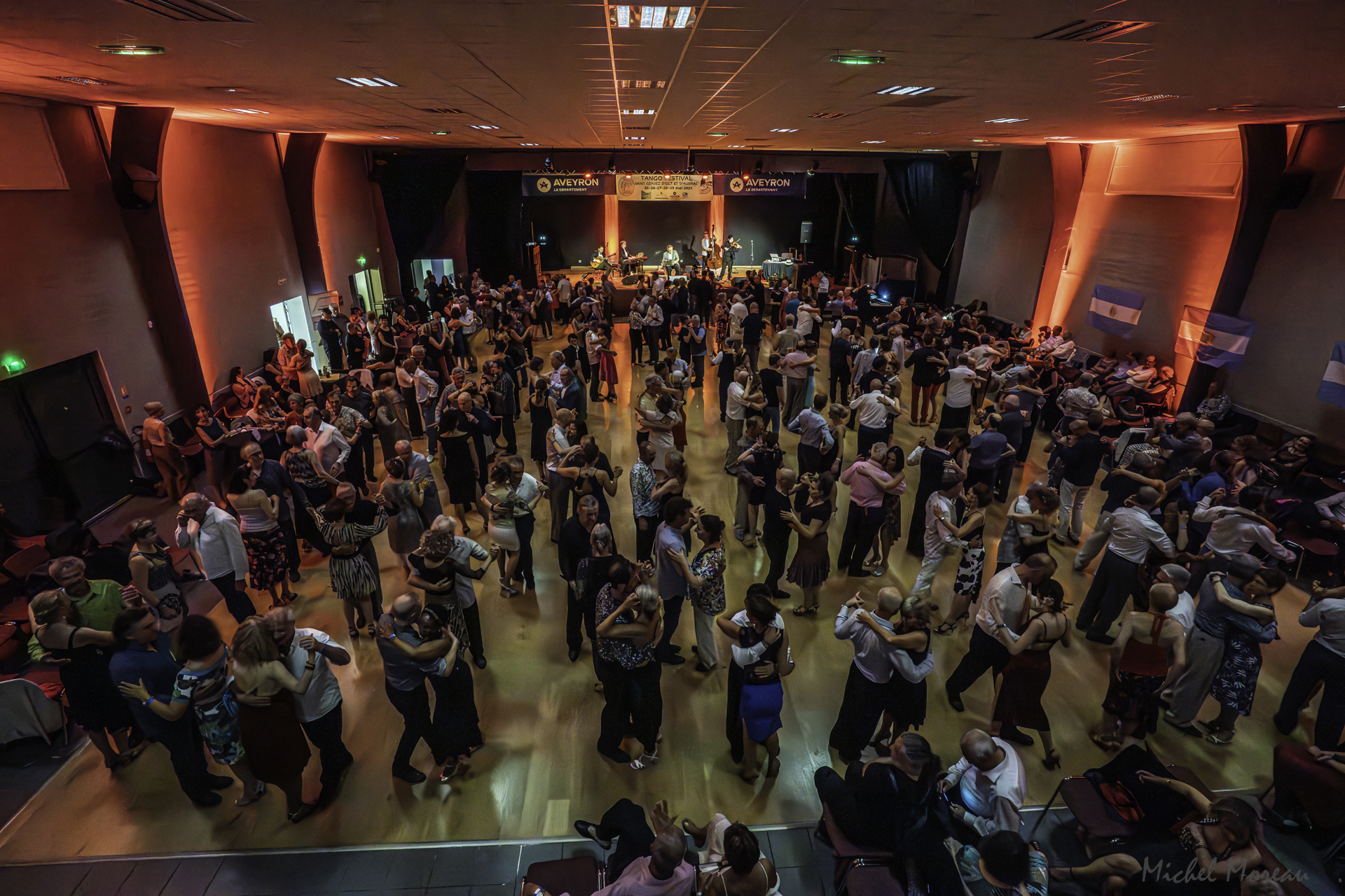 Michel MOREAU au 18ème Festival de Tango Saint Geniez d'Olt